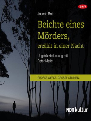 cover image of Beichte eines Mörders, erzählt in einer Nacht